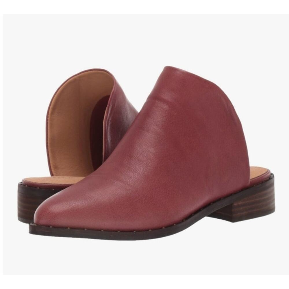 Lucky Brand Leather Pentt Mules Size 7M
